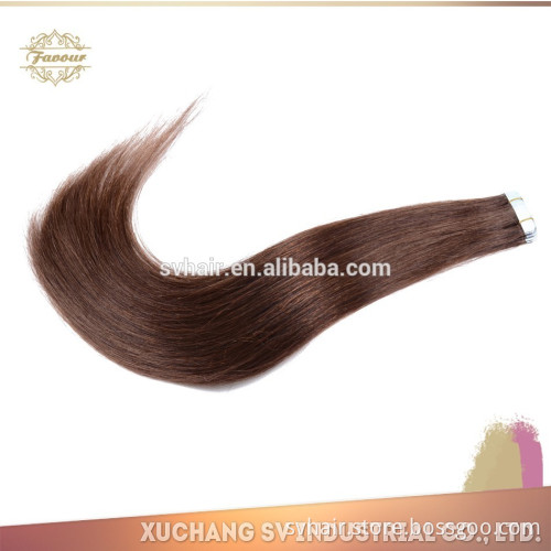 high quality Fast shipping Hot Selling No Sheeding Remy Quality long time use tape hair human hair extensions